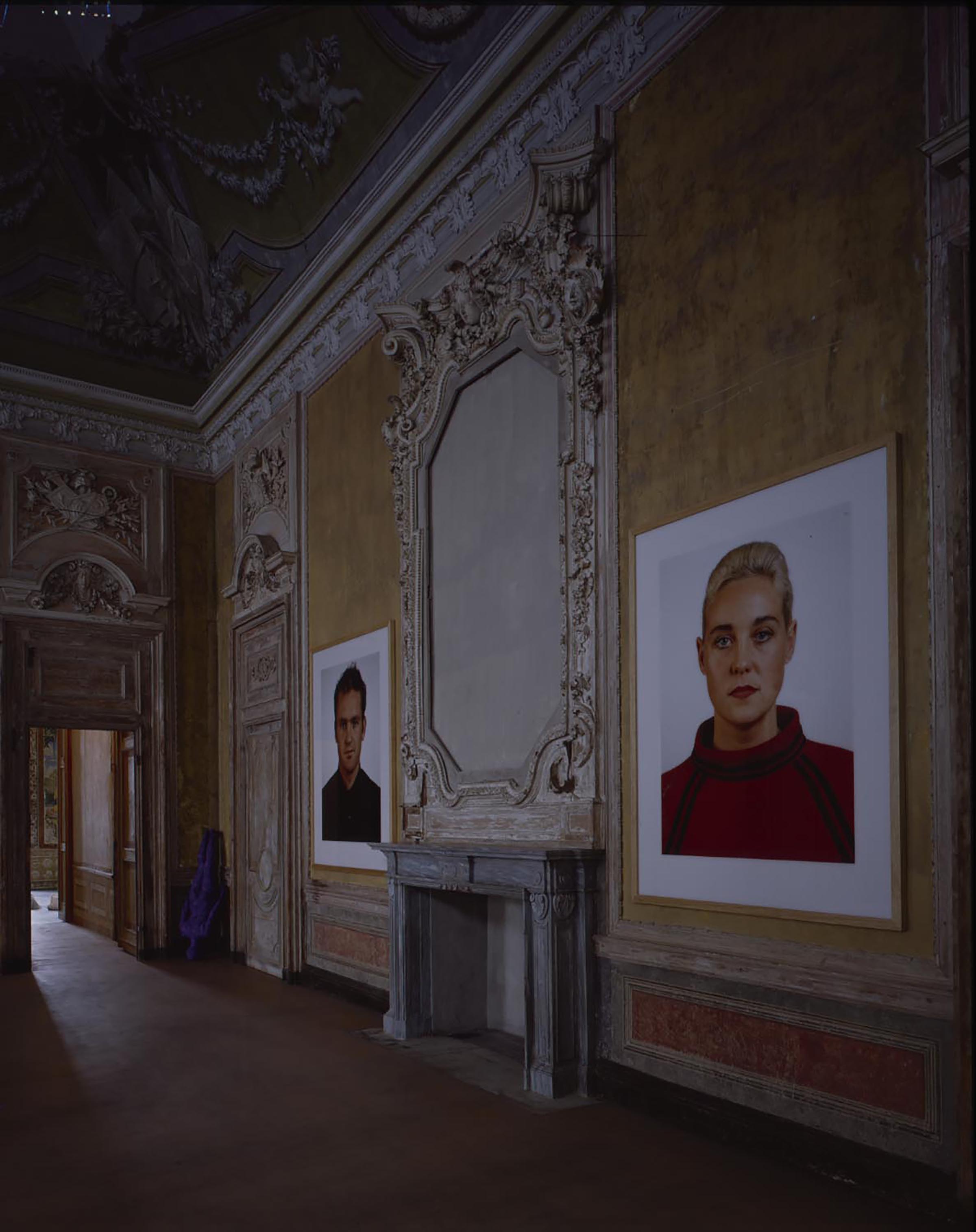 Thomas Ruff, Portrait, 1988; Portrait, 1988